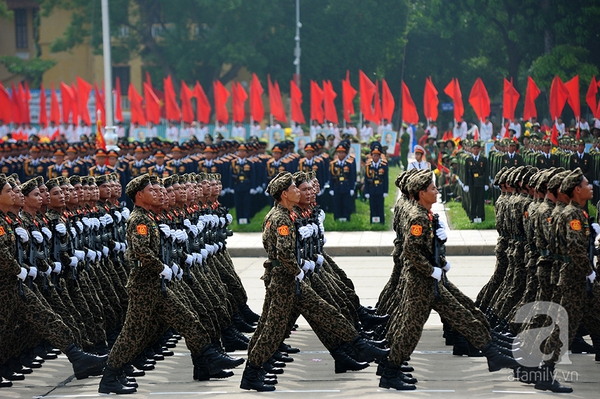 Xúc động, hùng tráng hình ảnh lễ diễu binh mừng ngày Tết Độc Lập 2/9